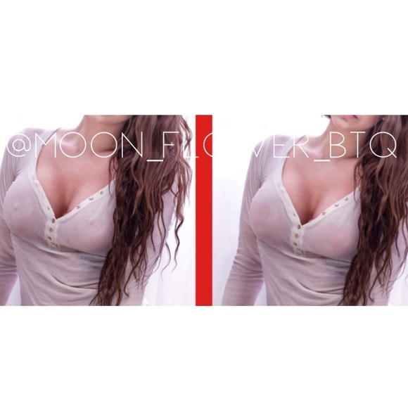 Pink Glitter Heart Breast Petal Pasties - Picture 7 of 8